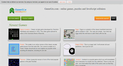 Desktop Screenshot of gamegix.com